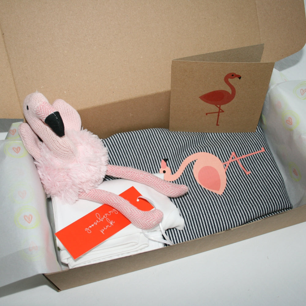 Flamingo - Baby Girl Gift Box