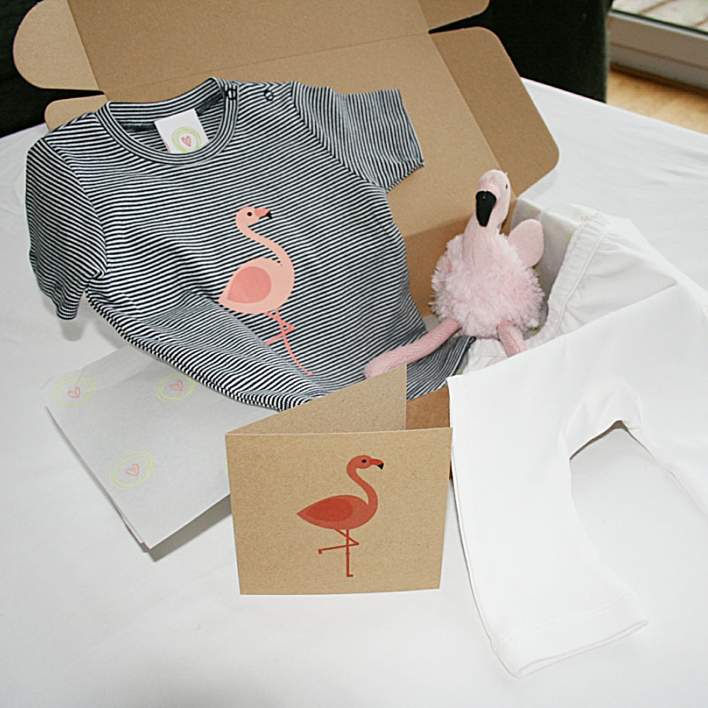 Flamingo - Baby Girl Gift Box