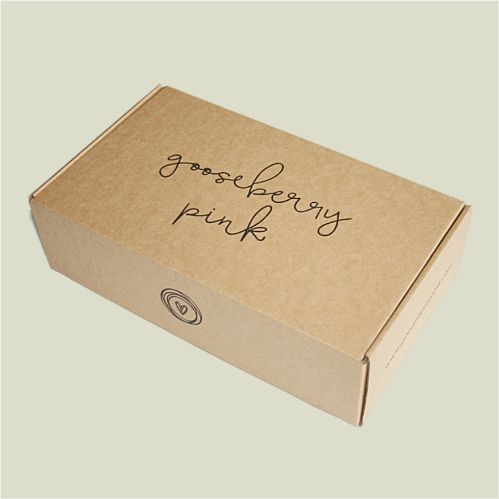Eco-friendly baby gift box, sustainable packaging