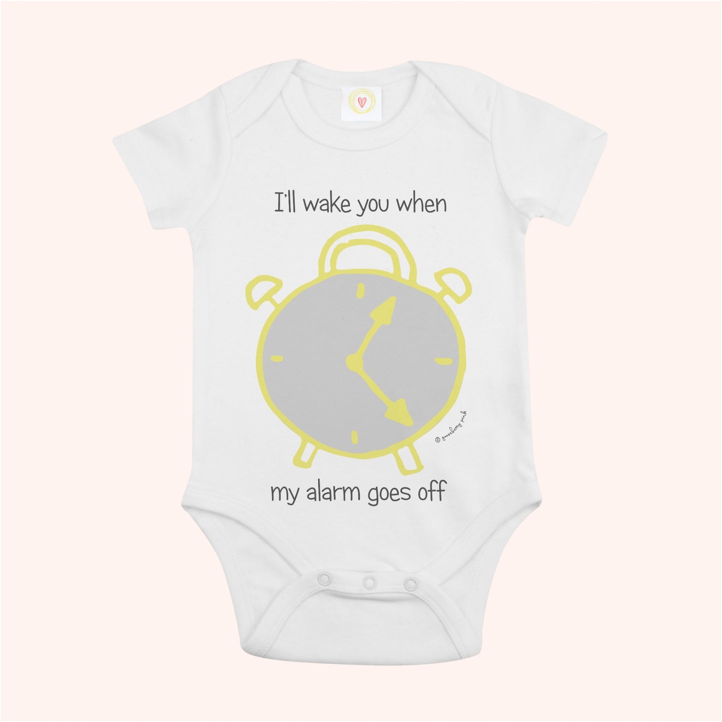 Eco friendly unisex baby bodysuit in organic cotton