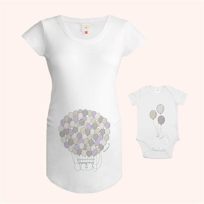 Beautiful Balloons Gift Box - Present for Mum to Be